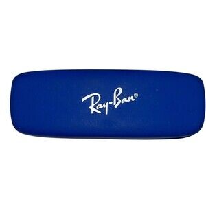 Ray-Ban Blue Hard Shell Eyeglass Glasses/ Sunglasses Clamshell CASE ONLY